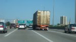 EMP Container on Chassis at Chicago freeway